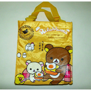 Rilakkuma - Relax Bear with friends cute Official School Lunch Tote Bag for Girls Kids